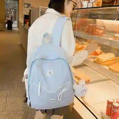 醇龙 高颜值小众洋气简约百搭外出旅游轻便 尼龙 双肩包 女款 多色