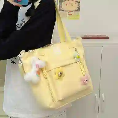 醇龙 校园学生韩版休闲洋气百搭旅行 尼龙 女款 斜挎包 多色
