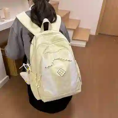 醇龙 暗黑系工装风街拍时尚轻便 尼龙 双肩包 女款 多色