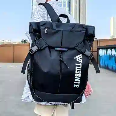 茵初 大容量运动训练篮球背包休闲旅行书包 牛津布 双肩包 常规 男女同款情侣款 多色