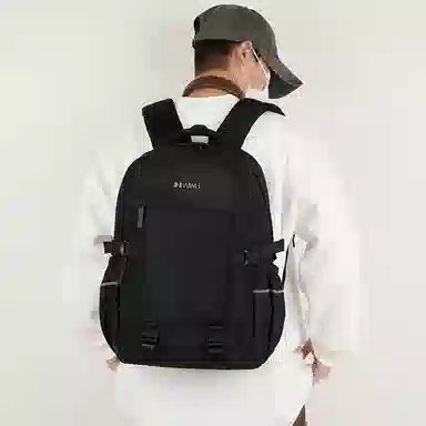 醇龙 大容量电脑背旅行商务扩容大学生 尼龙 双肩包 男款 多色