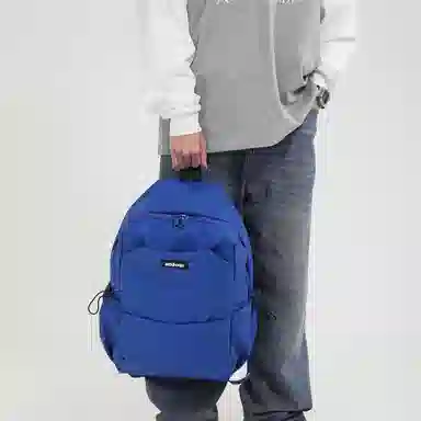 醇龙 简约大容量防水潮牌简约电脑 双肩包 牛津布 男女同款情侣款 多色