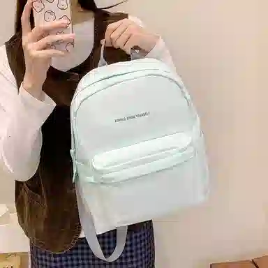 醇龙 简约通勤旅行轻便 尼龙布 双肩包 大号 女款 多色