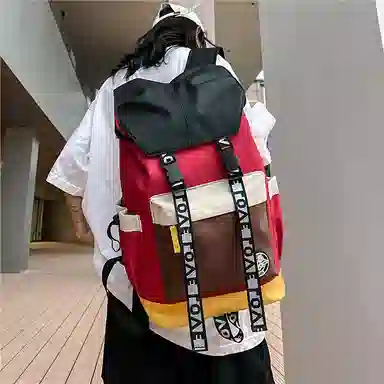 醇龙 时尚潮酷大容量旅行百搭 牛津布 双肩包 常规 男女同款情侣款 多色