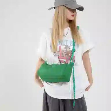 醇龙 休闲百搭学生个性洋气时尚 牛津布 男女同款情侣款 斜挎包 多色