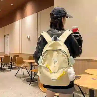 醇龙 高颜值小众洋气简约百搭外出旅游轻便 尼龙 双肩包 女款 多色