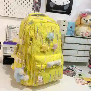 醇龙 百搭简约大容量减负旅行 双肩包 尼龙 女款 多色