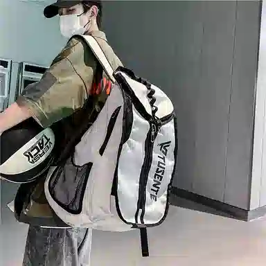 醇龙  男女通用多色牛津布双肩包大容量运动背包