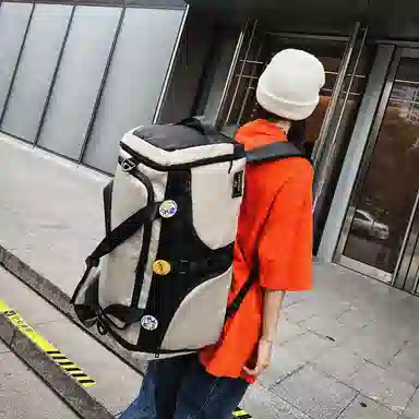 醇龙 大容量干湿分离多功能 尼龙 旅行包 男女同款情侣款 黑/黄/卡其/粉/军绿/青绿/蓝