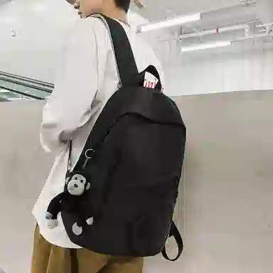 醇龙 简约大容量时尚百搭通勤学生 尼龙 双肩包 常规 男女同款情侣款 多色