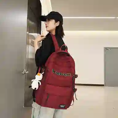 醇龙  学生韩版减负时尚休闲大容量旅行 背包双肩包  尼龙 男女同款情侣款 多色