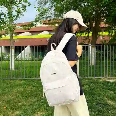 醇龙 国风简约大容量 尼龙 双肩包 常规 男女同款情侣款 多色