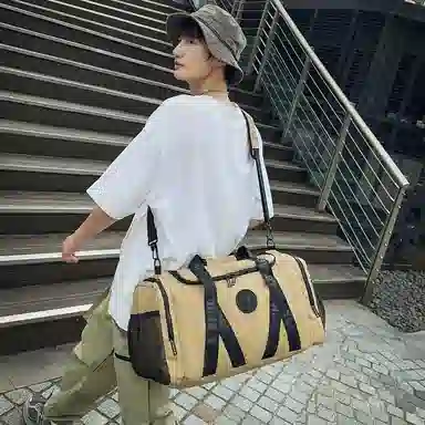 醇龙 干湿分离 多用 牛津布 单肩包 男女同款情侣款 多色