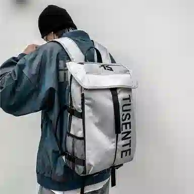 醇龙  潮牌大容量运动篮球校园学生旅行 牛津布 双肩包 男女通用 多色