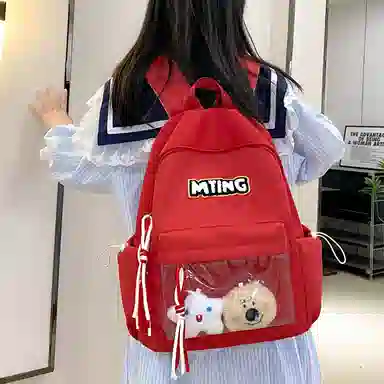 醇龙  尼龙男女通用多色时尚旅游轻便大容量双肩包