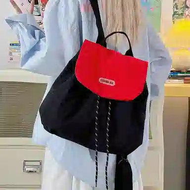 醇龙 时尚小众简约轻便 尼龙 双肩包 常规 女款 多色