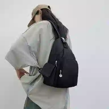 醇龙 尼龙 男女通用 多色 轻便多功能 单肩包