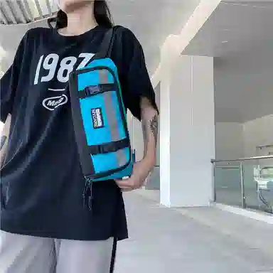 醇龙 运动多功能防水撞色轻便百搭 牛津布 腰包 男女同款情侣款 多色