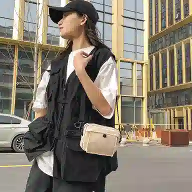 醇龙 尼龙男女通用多色简约单肩包情侣运动手机包休闲百搭斜挎包