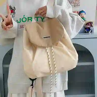 醇龙 时尚小众简约轻便 尼龙 双肩包 常规 女款 多色