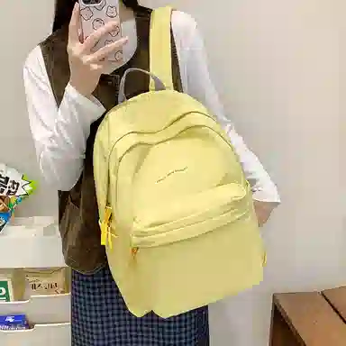 醇龙 简约通勤旅行轻便 尼龙布 双肩包 大号 女款 多色