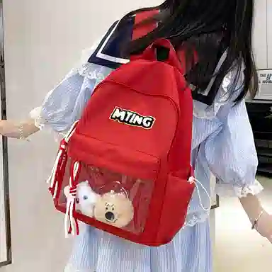 醇龙  尼龙男女通用多色时尚旅游轻便大容量双肩包