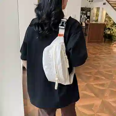 醇龙 小众运动 尼龙 单肩包胸包 常规 男女同款情侣款 蓝/黑/白/绿/红