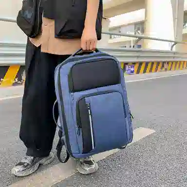 醇龙 牛津布 大容量休闲时尚 双肩包 男女同款情侣款 多色