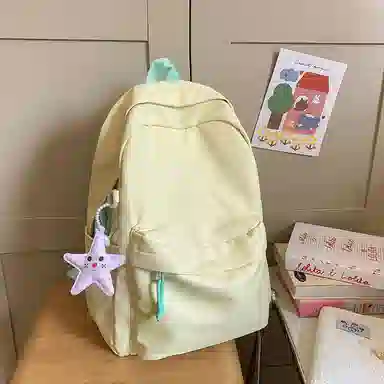 醇龙 原宿潮流简约小众书包日常轻便通勤 尼龙 双肩包 常规 女款 多色