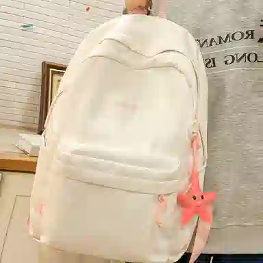 醇龙 原宿潮流简约小众书包日常轻便通勤 尼龙 双肩包 常规 女款 多色