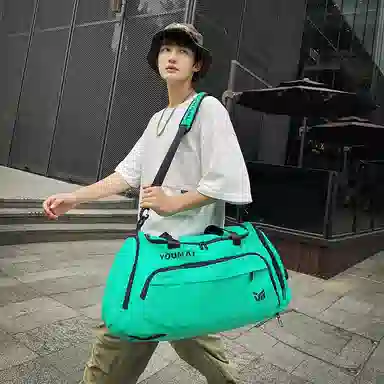 醇龙 干湿分离带独立鞋仓 尼龙 旅行包  男女同款情侣款 多色