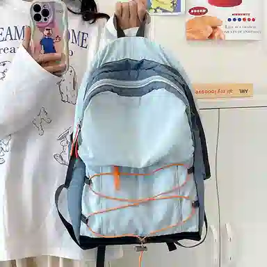 醇龙 轻便外出春游徒步爬山旅行骑行运动学生 尼龙 双肩包 男女通用 多色