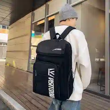 醇龙 旅行背包运动训练网球装备大容量书包 牛津布 双肩包 常规 男女同款情侣款 黑色/灰色