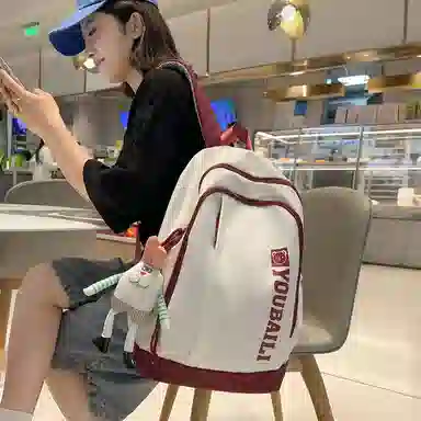 醇龙  尼龙春游小背包外出旅游学生补课双肩包 男女通用 多色