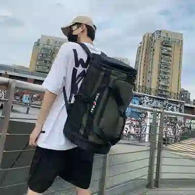 醇龙 多功能大容量干湿分离 尼龙 旅行包 常规 男女同款情侣款 黑色/红色/黄色/粉色/绿色/卡其色