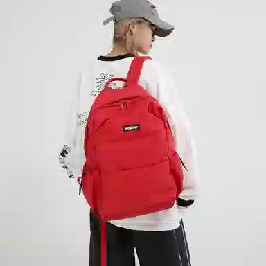 醇龙 简约大容量防水潮牌简约电脑 双肩包 牛津布 男女同款情侣款 多色