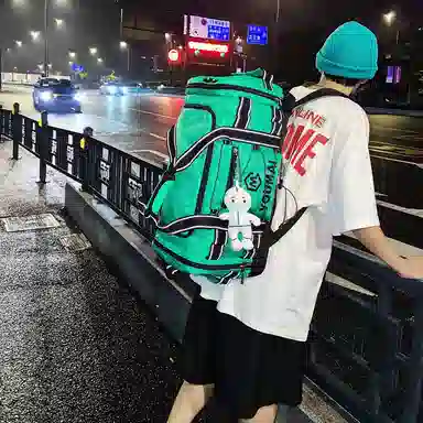 醇龙 多功能大容量轻便 尼龙 旅行包 男女同款情侣款 黄/卡其/粉/黑/白/青绿/蓝