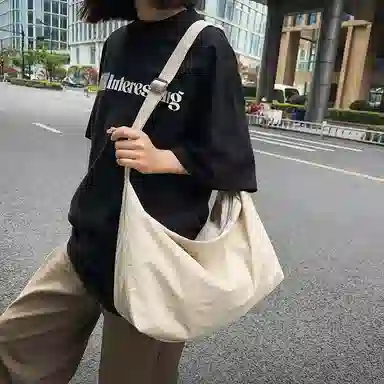 醇龙 日系大容量百搭时尚轻便通勤简约 单肩包 尼龙 男女通用 多色