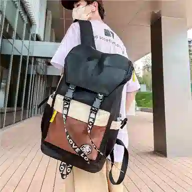 醇龙 时尚潮酷大容量旅行百搭 牛津布 双肩包 常规 男女同款情侣款 多色