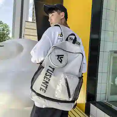 茵初 大容量旅行羽毛球拍袋 牛津布 双肩包 男女同款情侣款 多色