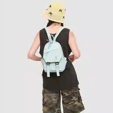 醇龙 百搭多功能休闲轻便简约 尼龙 双肩包 常规 男女同款情侣款 多色