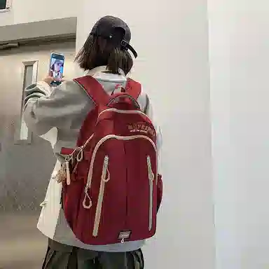 醇龙 潮流大容量时尚百搭 尼龙 双肩包 男女同款情侣款 多色