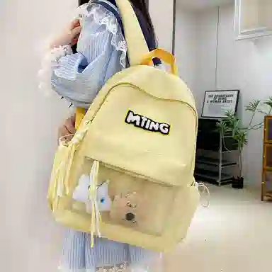 醇龙  尼龙男女通用多色时尚旅游轻便大容量双肩包