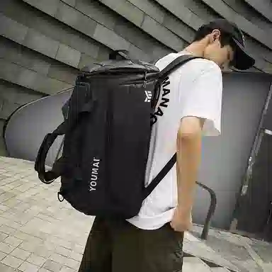 醇龙 简约休闲 多功能 大容量 干湿分离 牛津布 旅行包 男女同款情侣款 多色