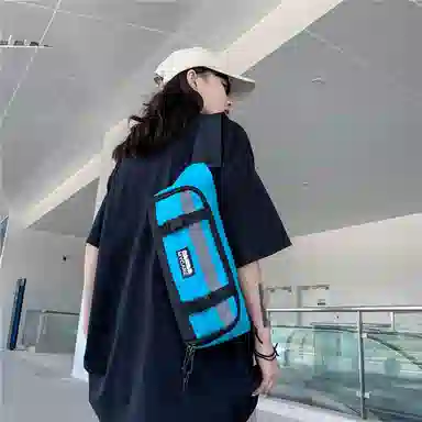 醇龙 运动多功能防水撞色轻便百搭 牛津布 腰包 男女同款情侣款 多色