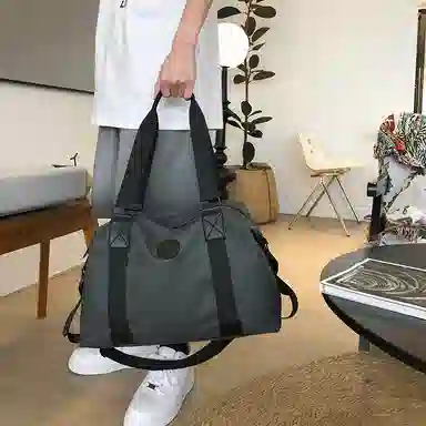 醇龙 轻便出差大容量 尼龙 旅行包 常规 男女同款情侣款 黑/红/粉/灰/蓝