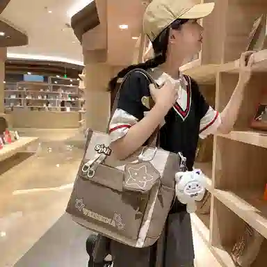 醇龙 学生补习上课大容量 单肩包斜挎包 尼龙 男女通用 多色