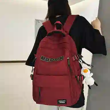 醇龙  学生韩版减负时尚休闲大容量旅行 背包双肩包  尼龙 男女同款情侣款 多色