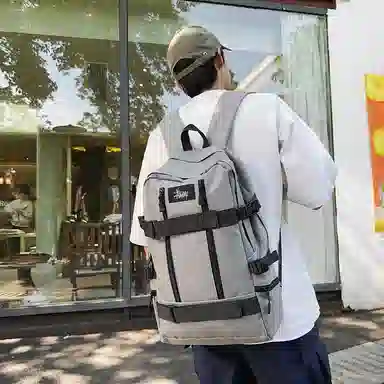 醇龙 日系潮牌电脑旅行大容量学生 牛津布 双肩包 男女同款情侣款 多色