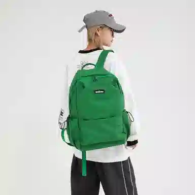 醇龙 简约大容量防水潮牌简约电脑 双肩包 牛津布 男女同款情侣款 多色